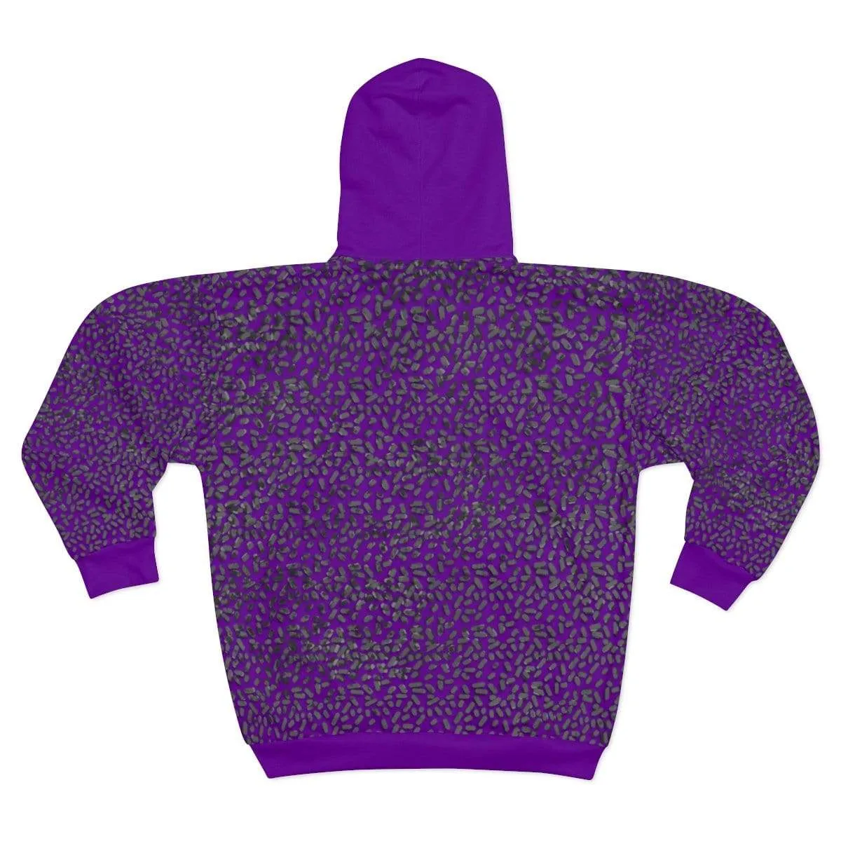 Plumskum Cut Sew AOP Zip Hoodie