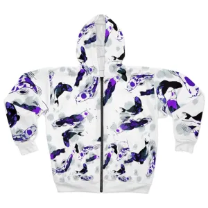 Plumskum Koi Dream AOP Unisex Zip Hoodie