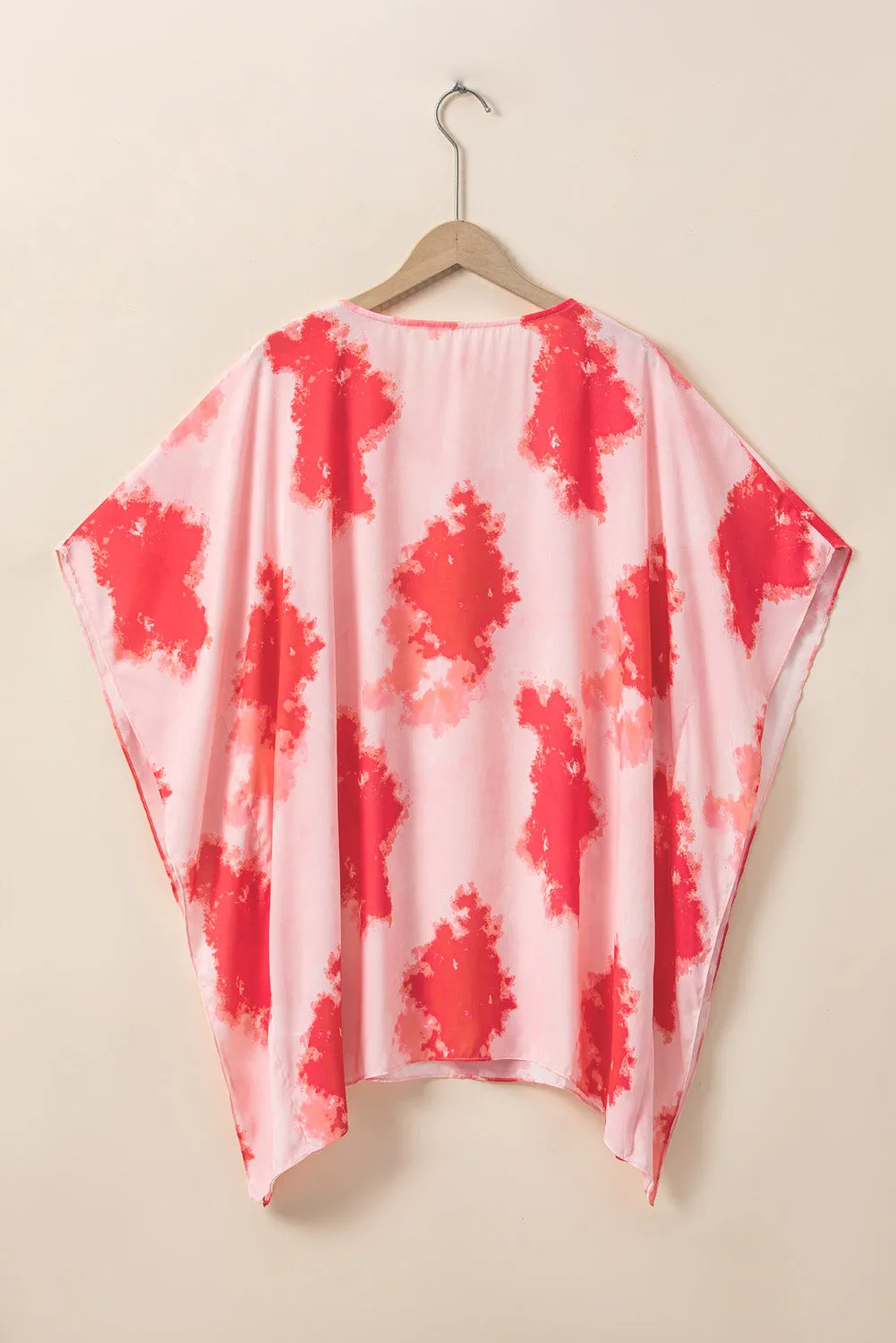 Plus Size Tie-dye Tunic Top