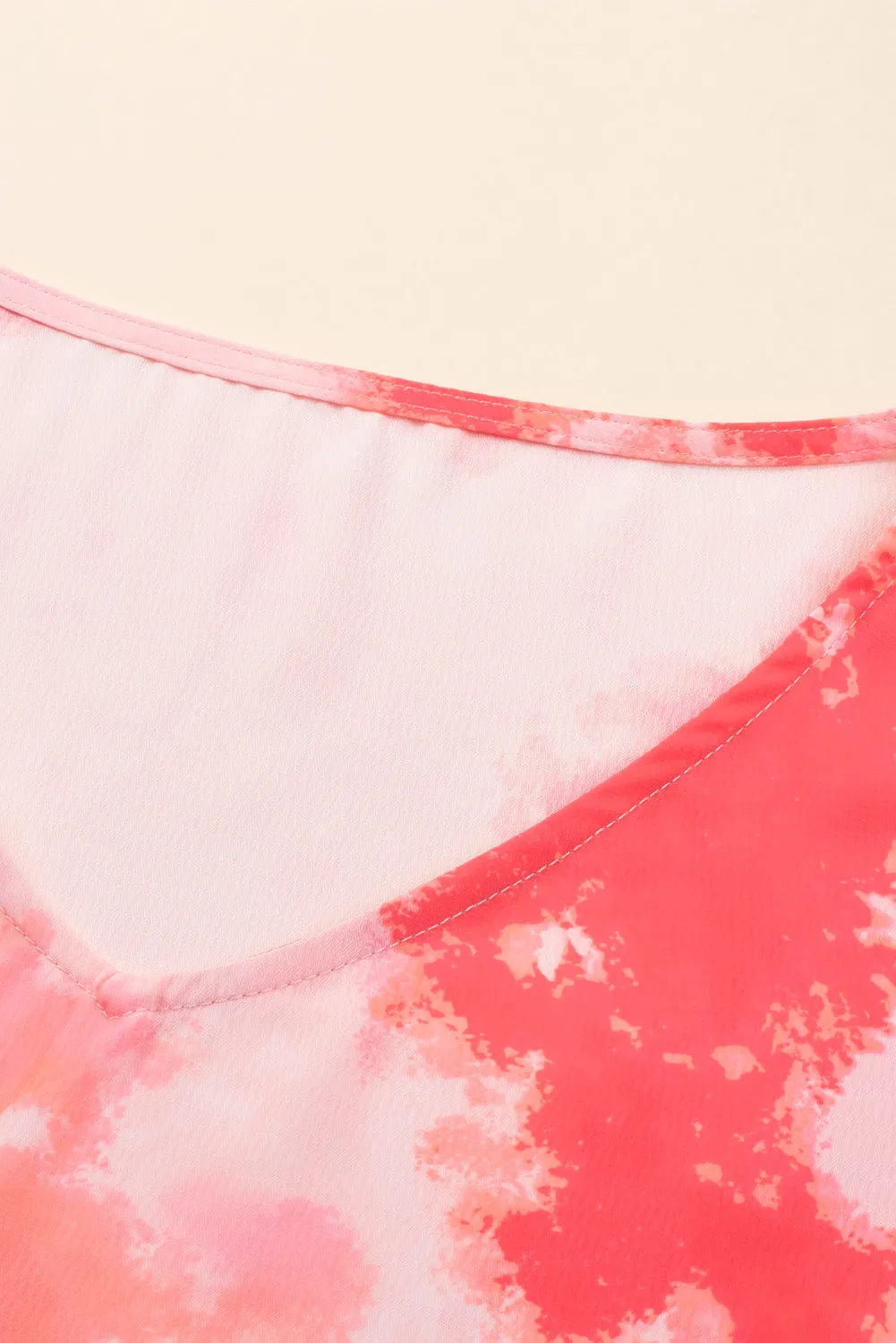 Plus Size Tie-dye Tunic Top