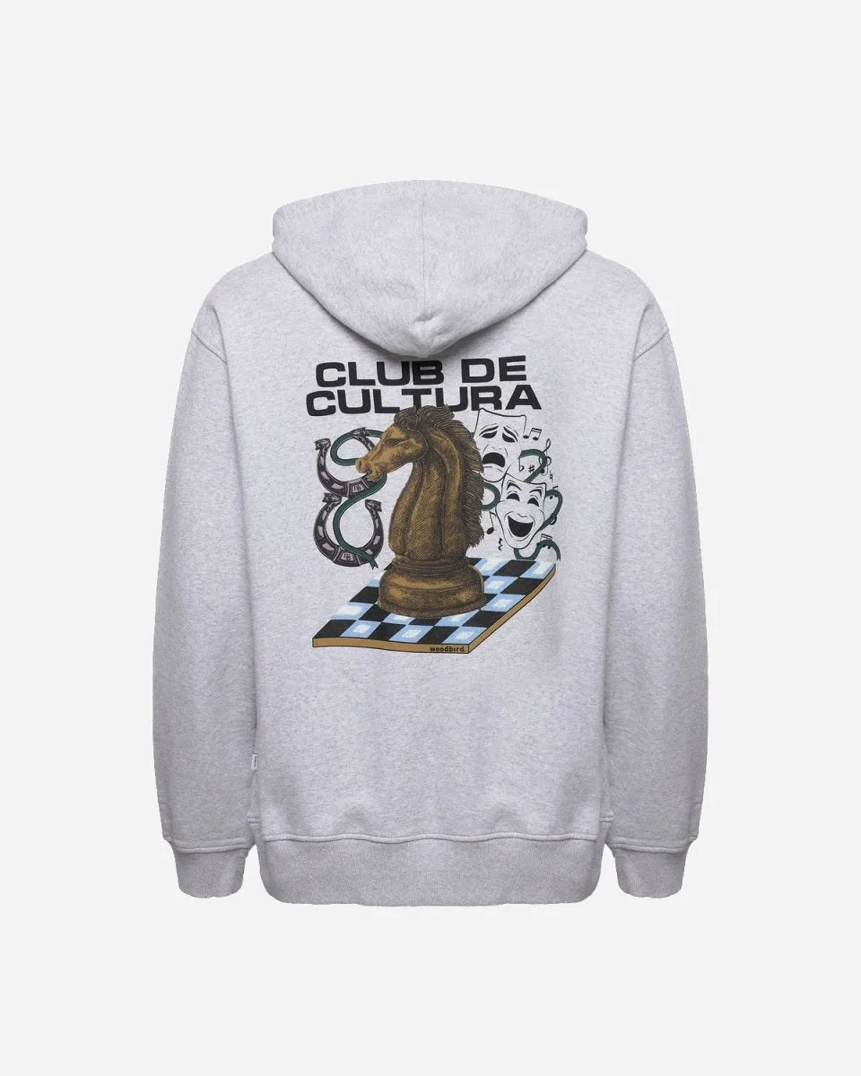 Pope Club Hoodie - Snow Melange