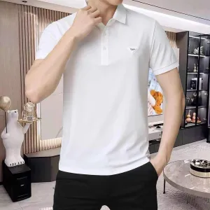 Premium Quality Patch Logo  Polo Collar T-shirt for Men