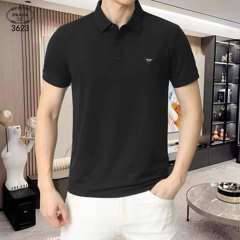 Premium Quality Patch Logo  Polo Collar T-shirt for Men