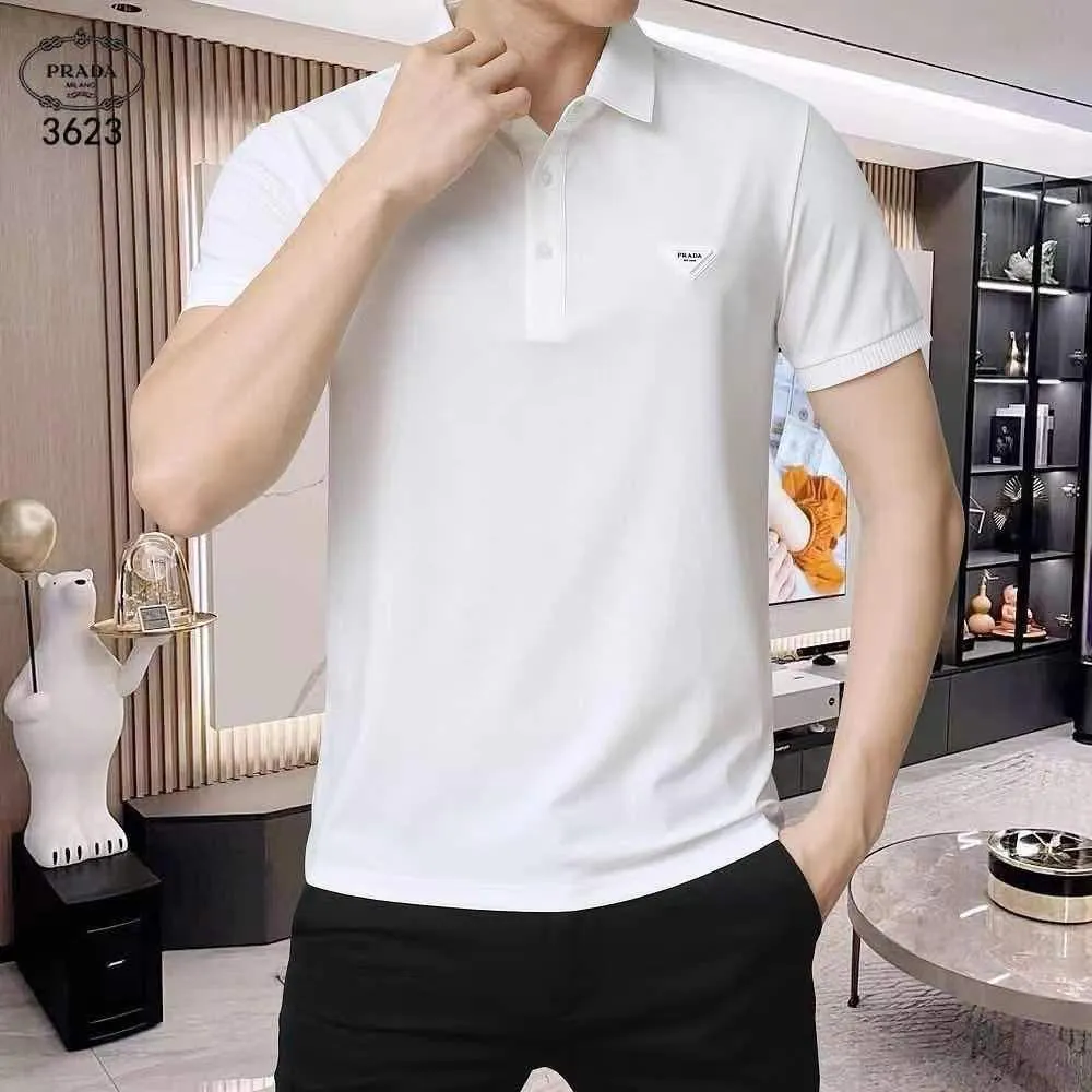 Premium Quality Patch Logo  Polo Collar T-shirt for Men