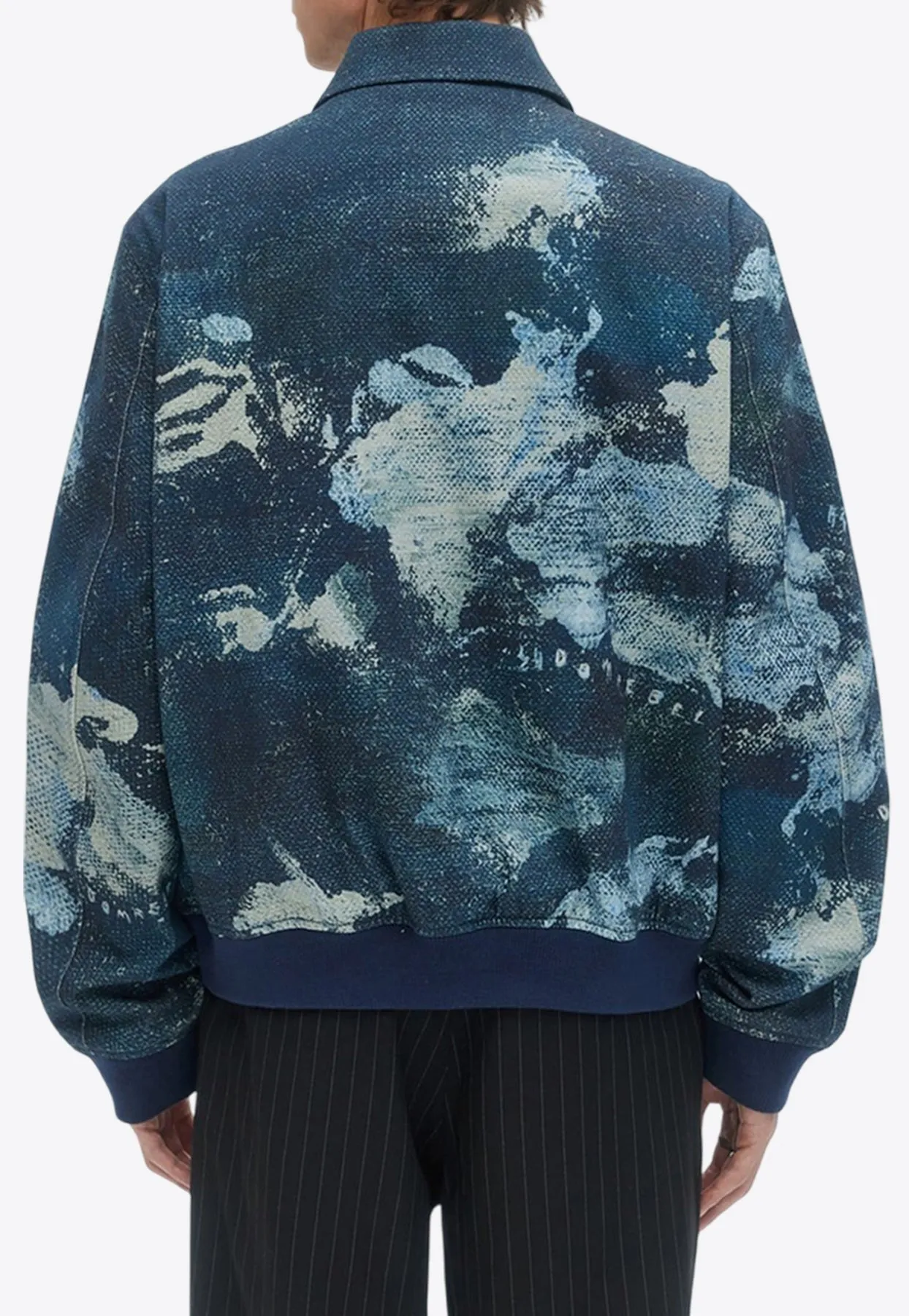Printed Bomber Jacket
