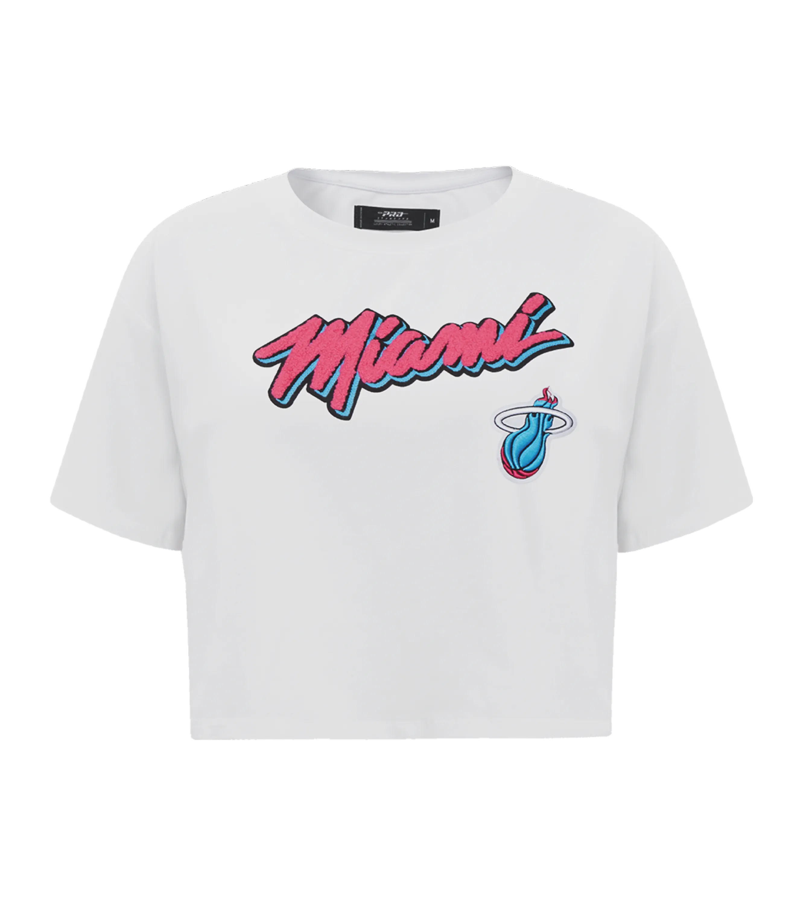 Pro Standard Miami HEAT Original Vice Women's Boxy Crop Tee