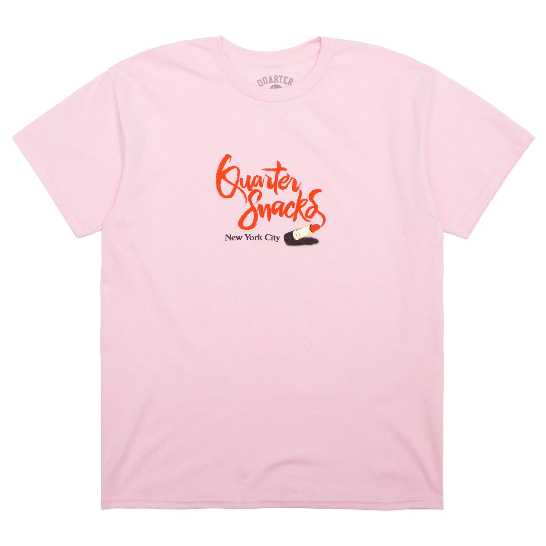 Quartersnacks Lipstick Tee Pink