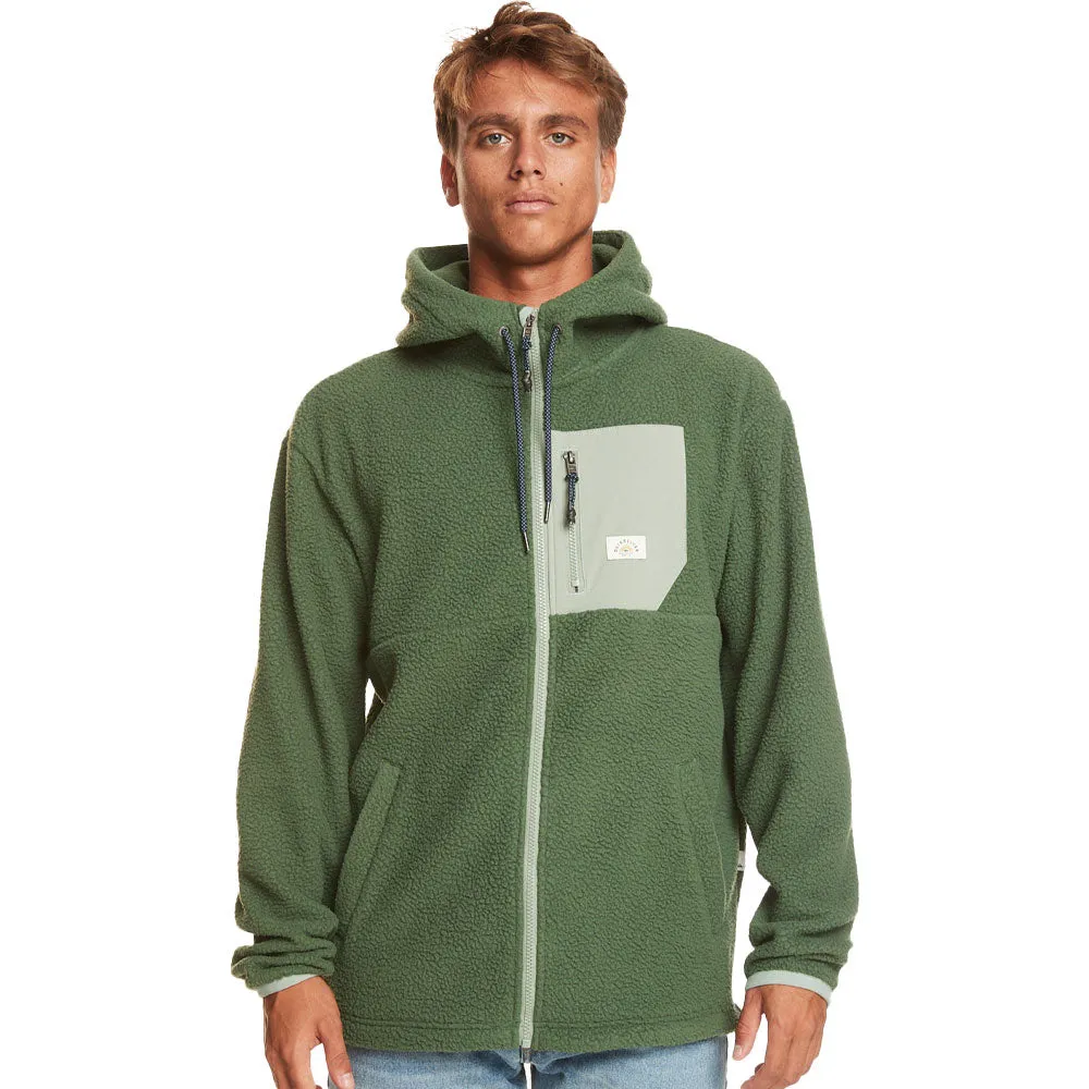 Quiksilver Clean Coasts Zip Hooded Fleece