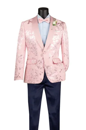 "Fusion" Pink Tuxedo Jacket (Separates)