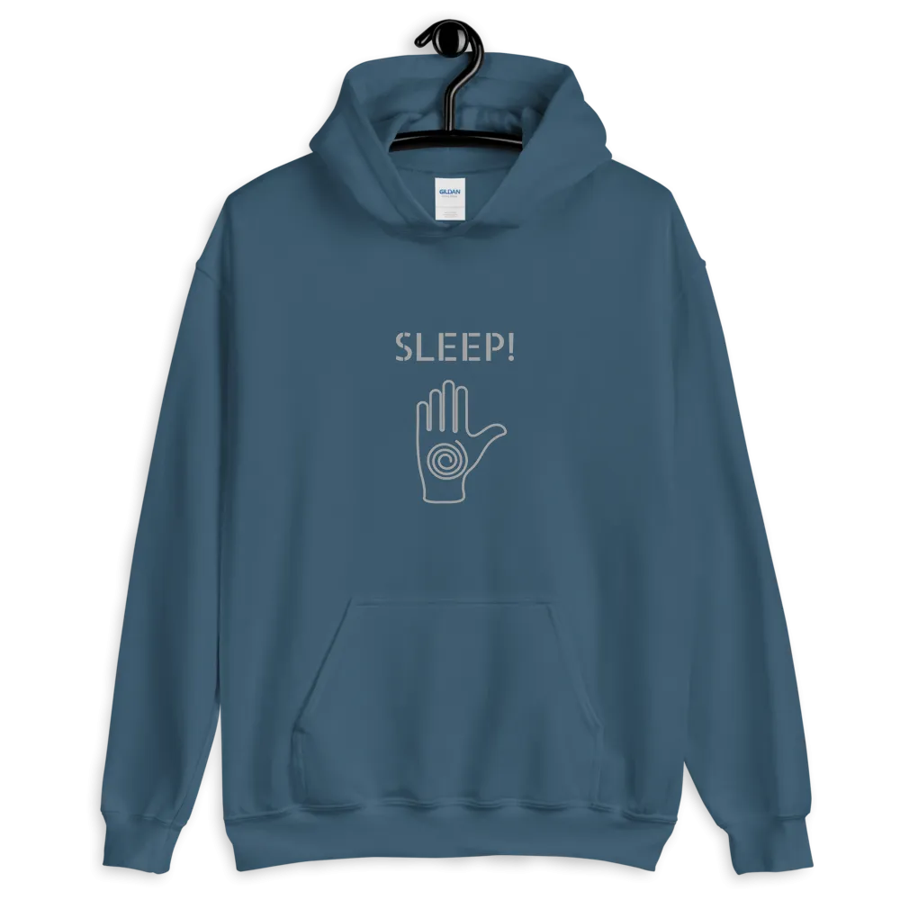 "SLEEP!" Funny Hypnotic Unisex Hoodie