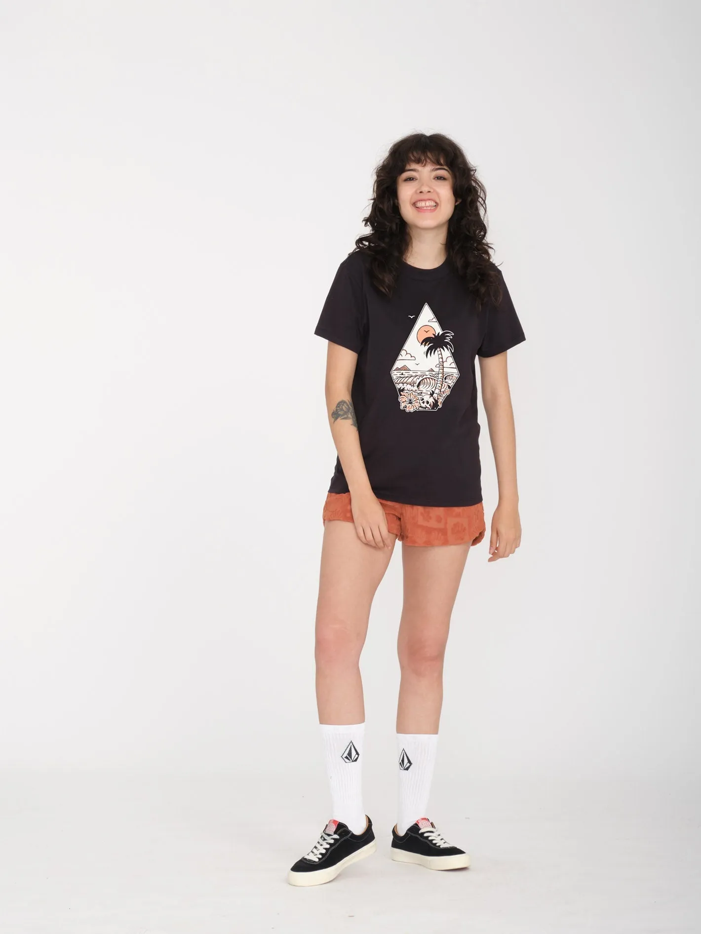 Radical Daze T-Shirt - BLACK