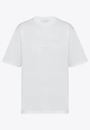 Raised Logo Crewneck T-shirt
