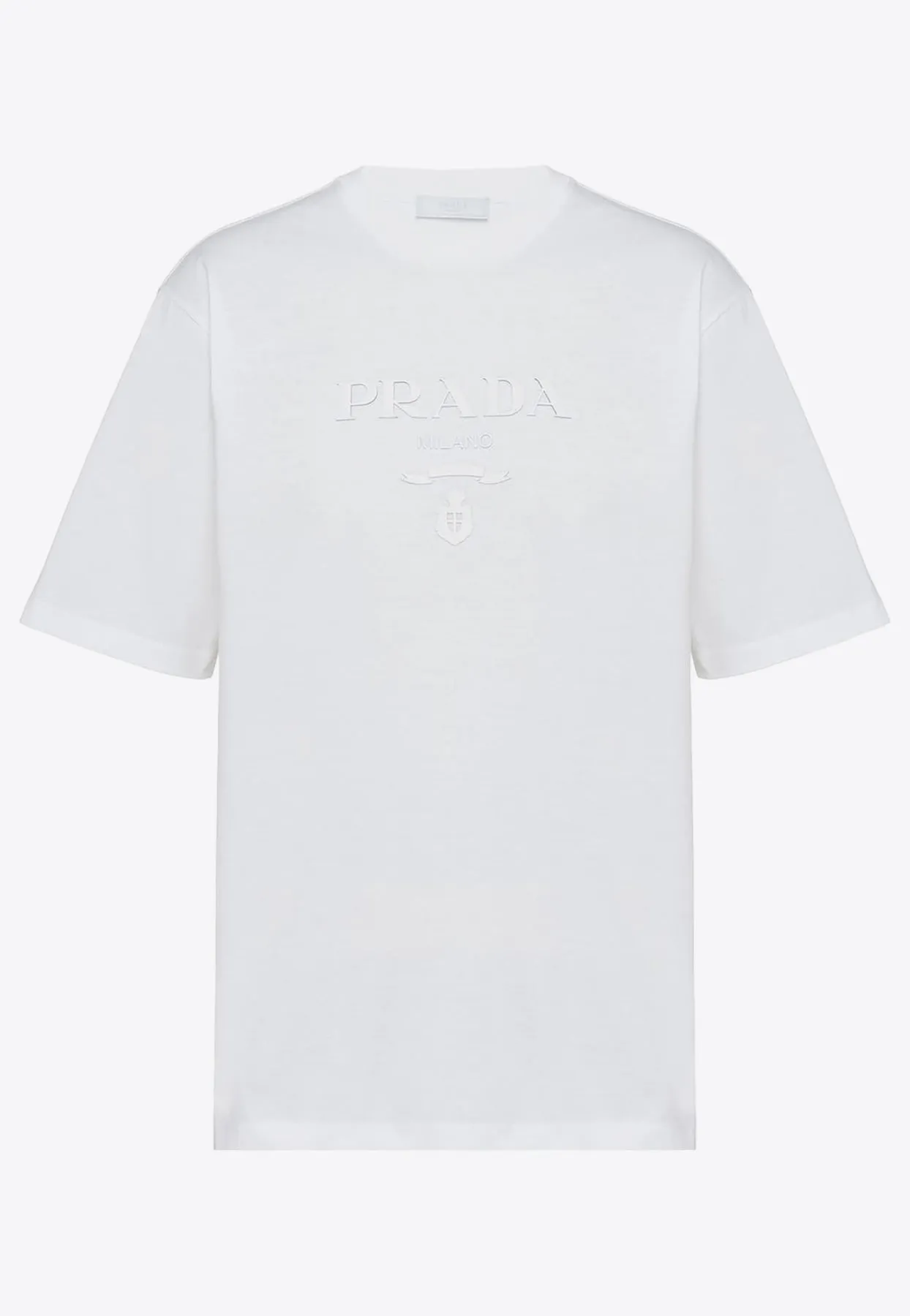Raised Logo Crewneck T-shirt