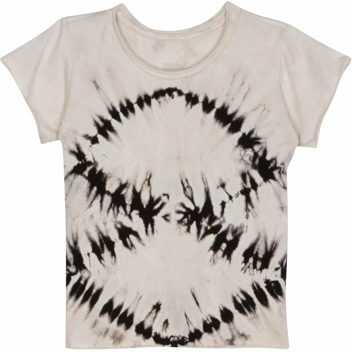 Raw Edge Tee Zebra Light