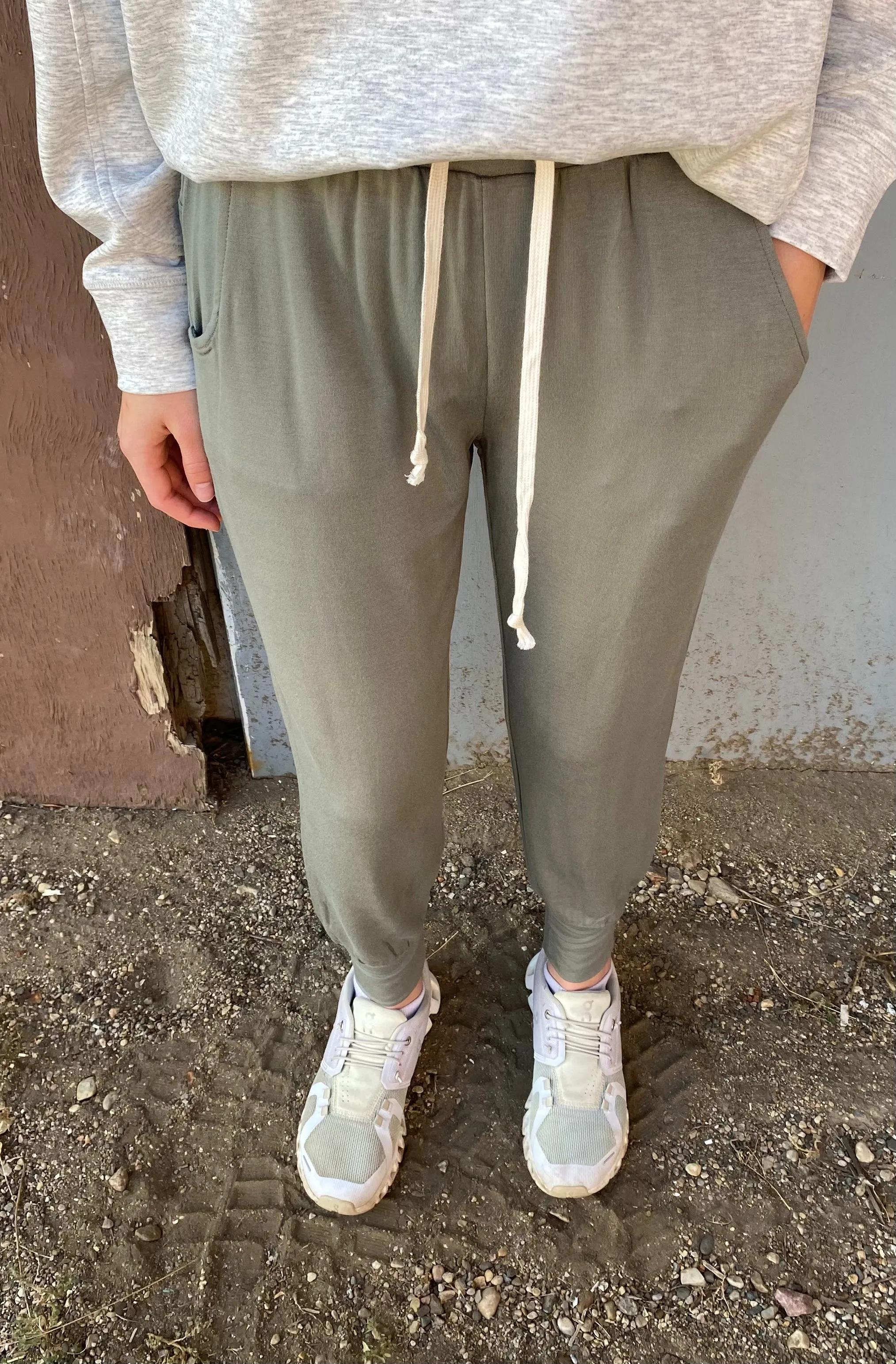 Relaxed Drawstring Joggers