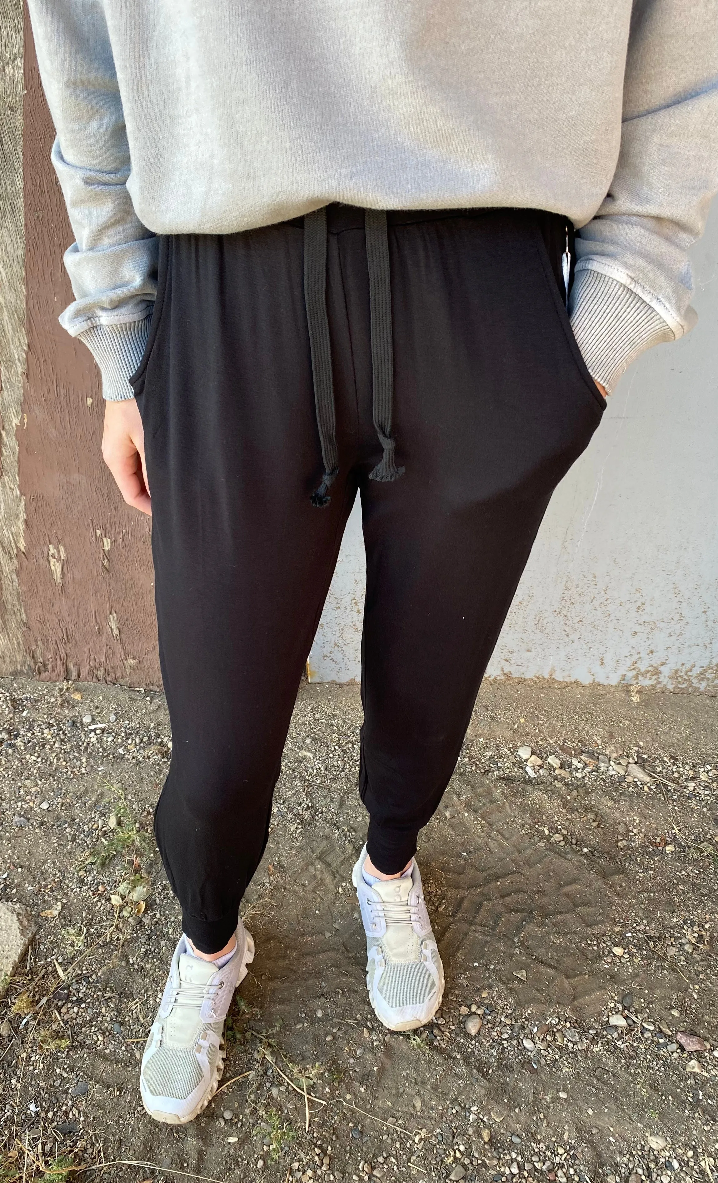 Relaxed Drawstring Joggers