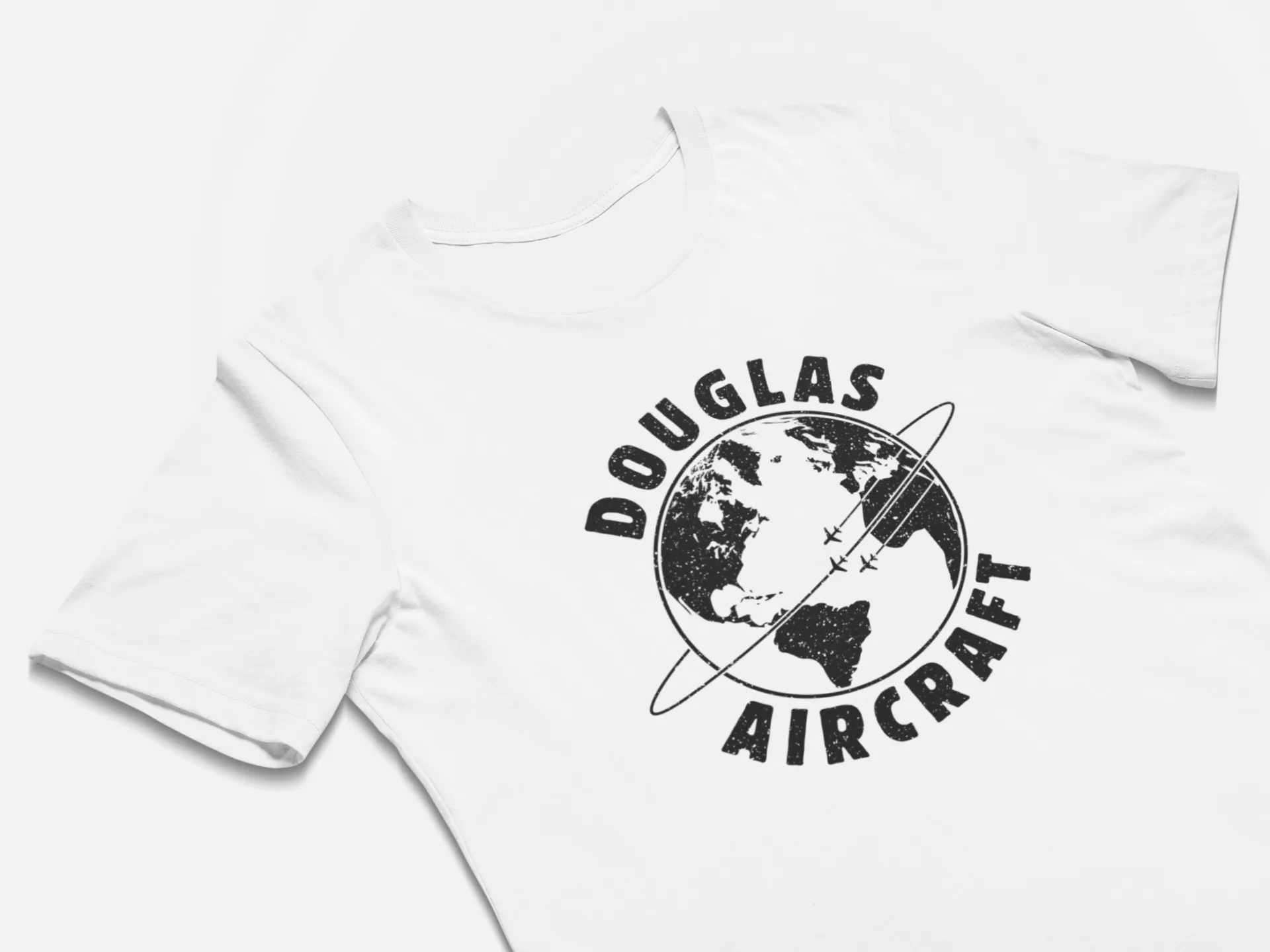 Retro Aircraft Maker Douglas Aircraft Logo Shirt