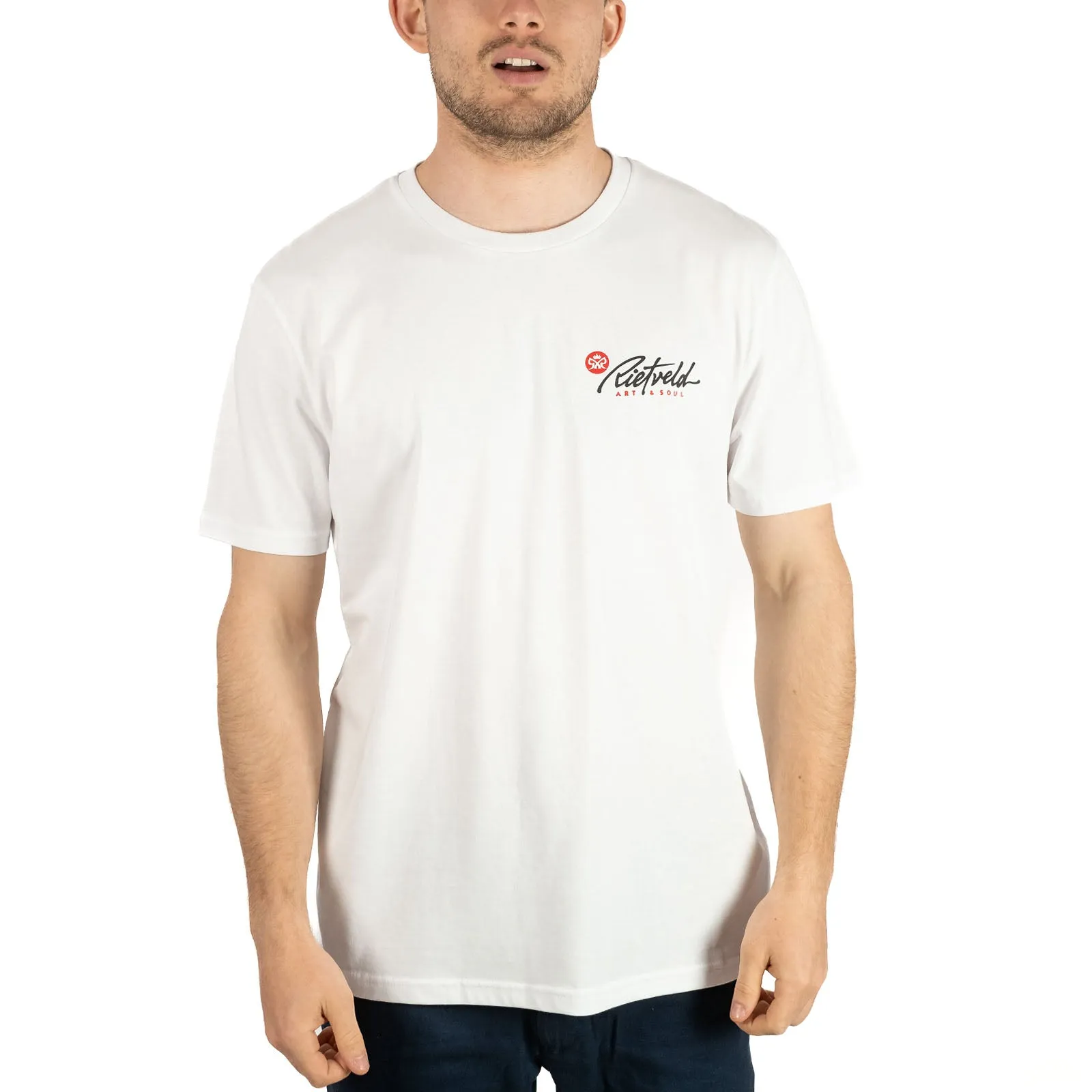 Rietveld Mens Exxtra Strength Graphic Crew Neck T-Shirt