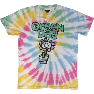 Rock Off - Green Day "Flowerpot" Wash Unisex T-Shirt