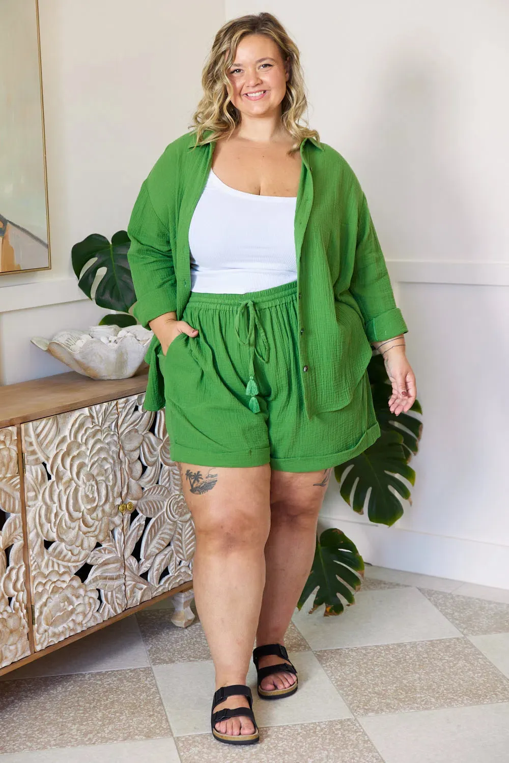 Romy Shorts - Cactus