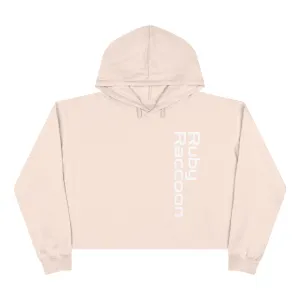 Ruby Raccoon Crop Hoodie