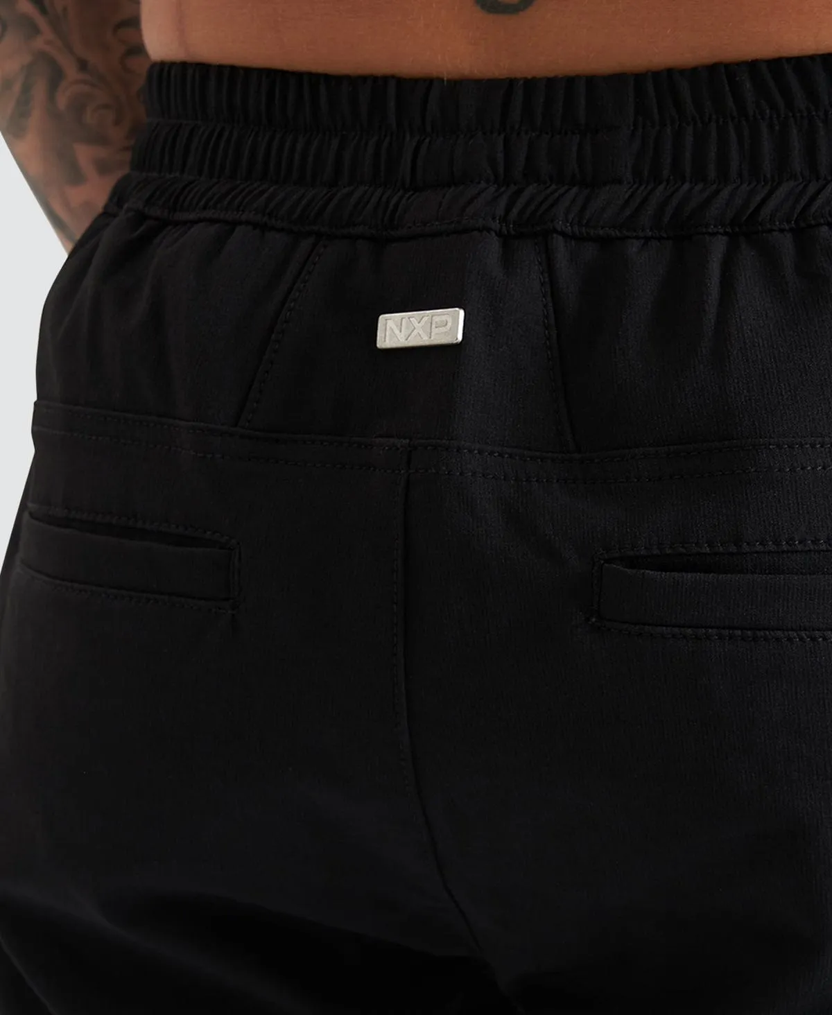 S150 Slim Cargo Pant Black