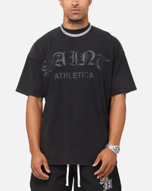 Saint Morta Saint Athletica Boxy T-Shirt Vintage Black