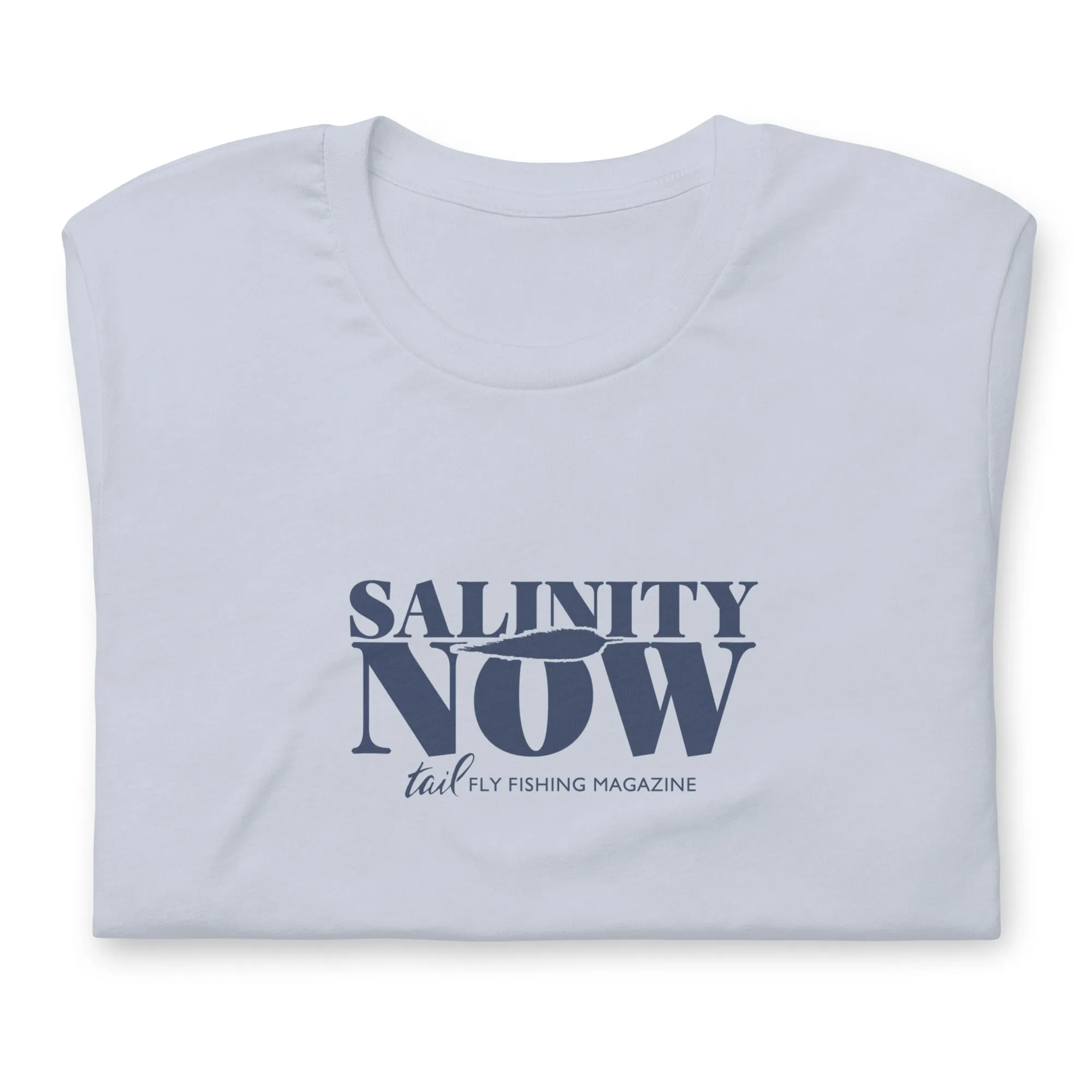 Salinity Now Tee  - Navy graphic SS