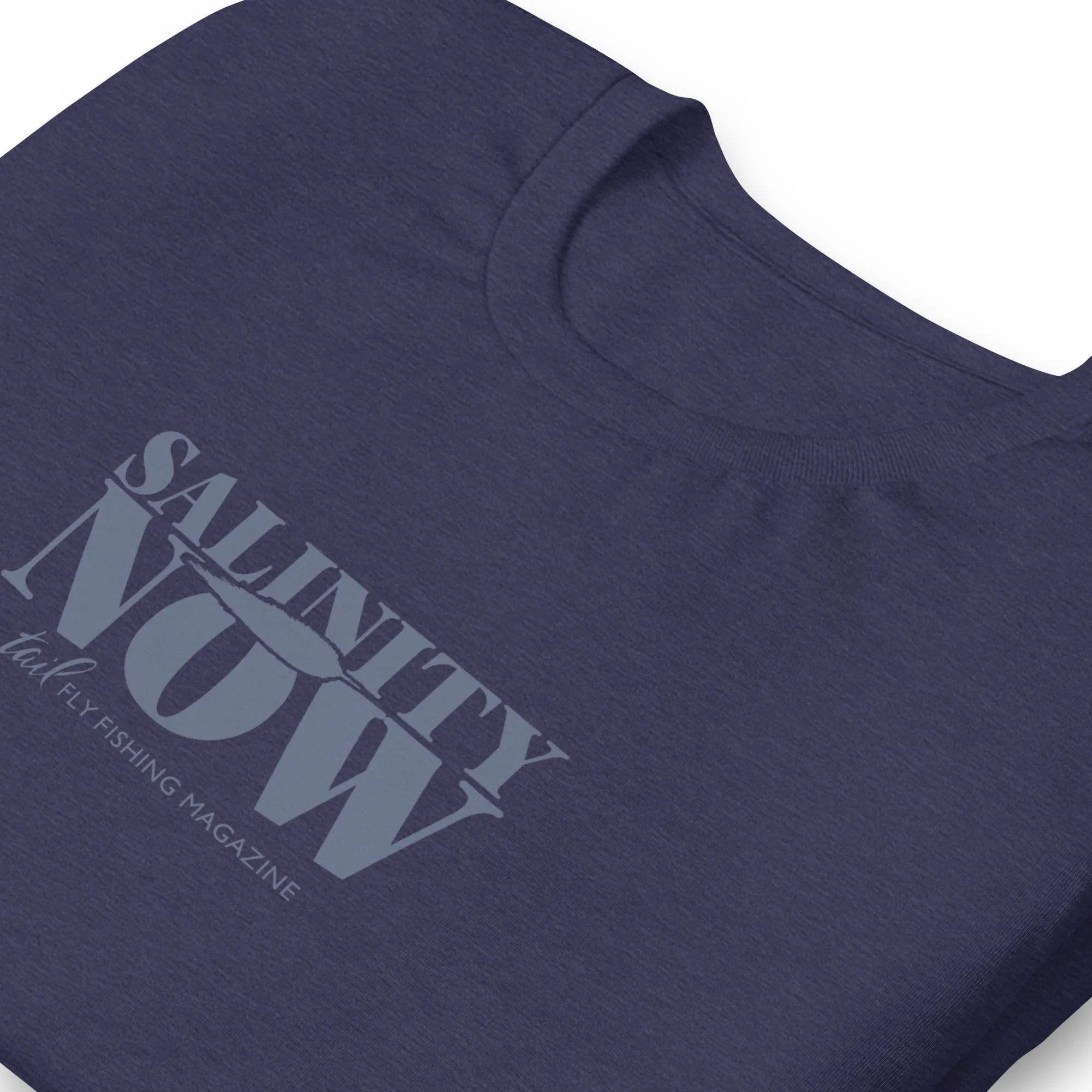 Salinity Now Tee  - Navy graphic SS