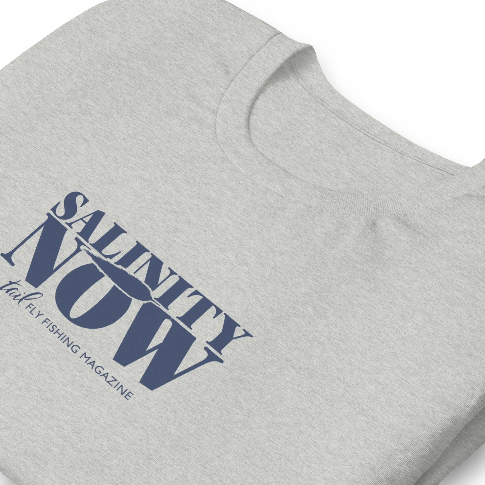 Salinity Now Tee  - Navy graphic SS