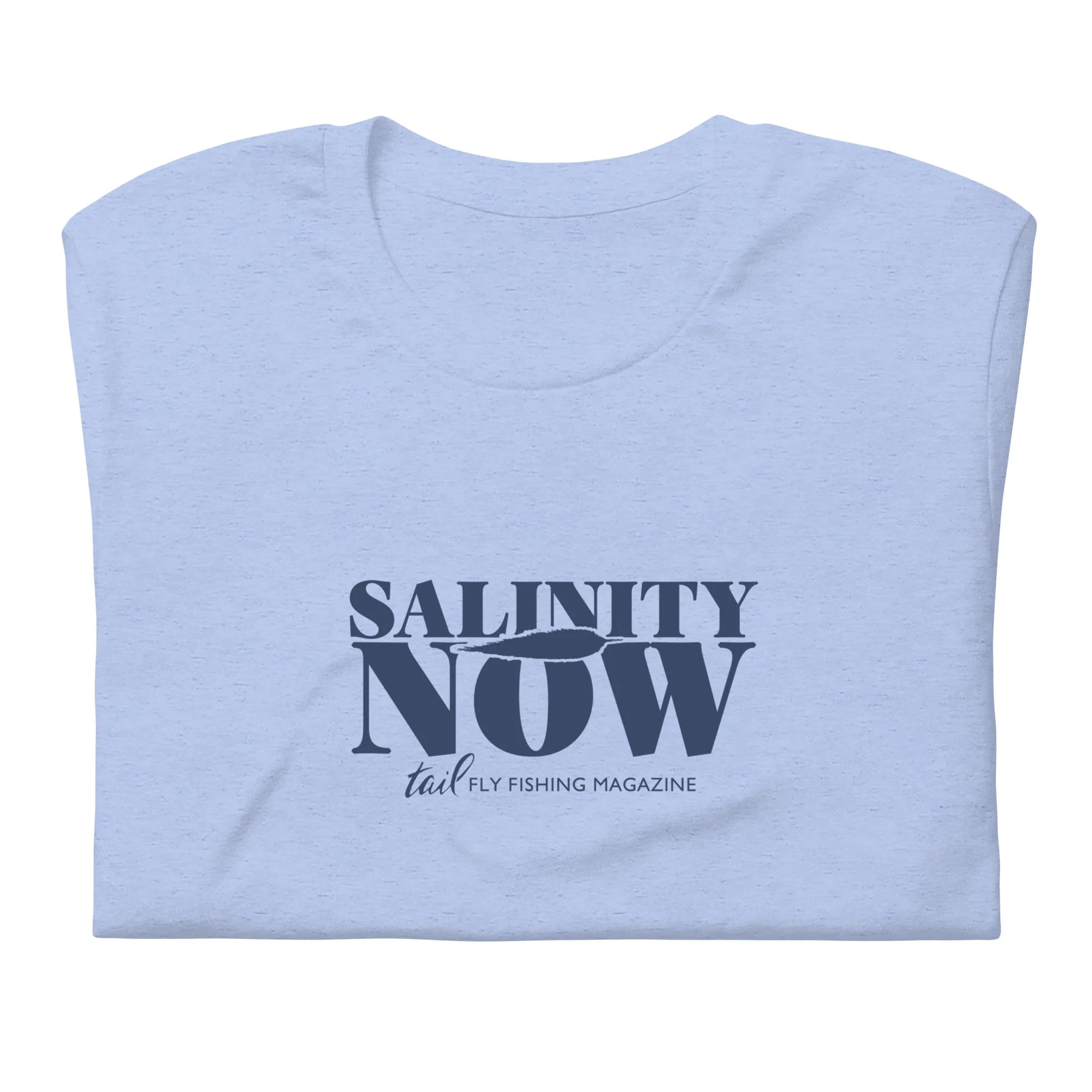 Salinity Now Tee  - Navy graphic SS