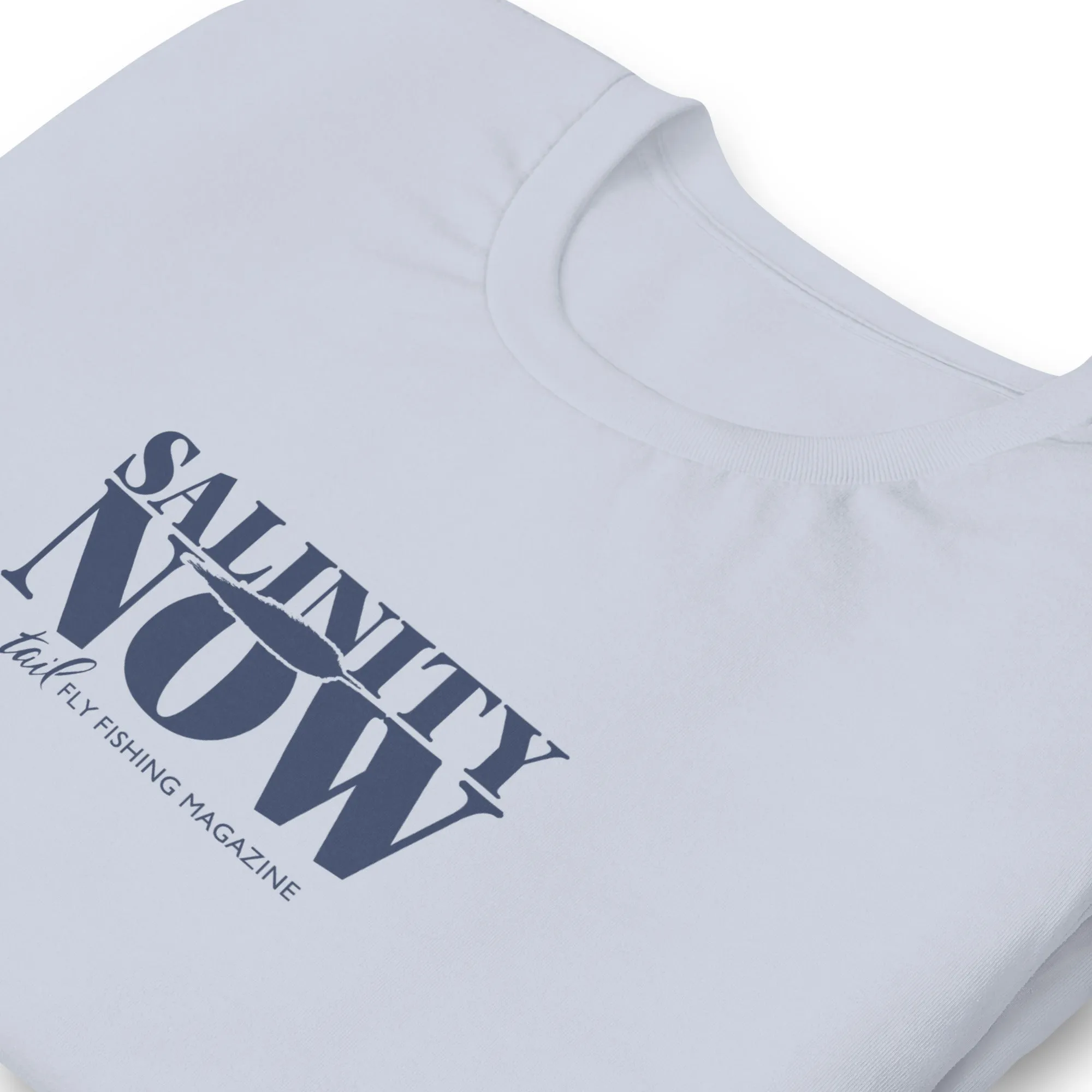 Salinity Now Tee  - Navy graphic SS