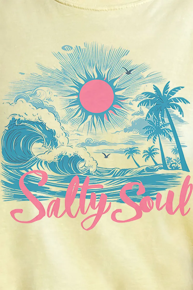 Salty Soul Comfort Colors Adult Ring-Spun Cotton Tee
