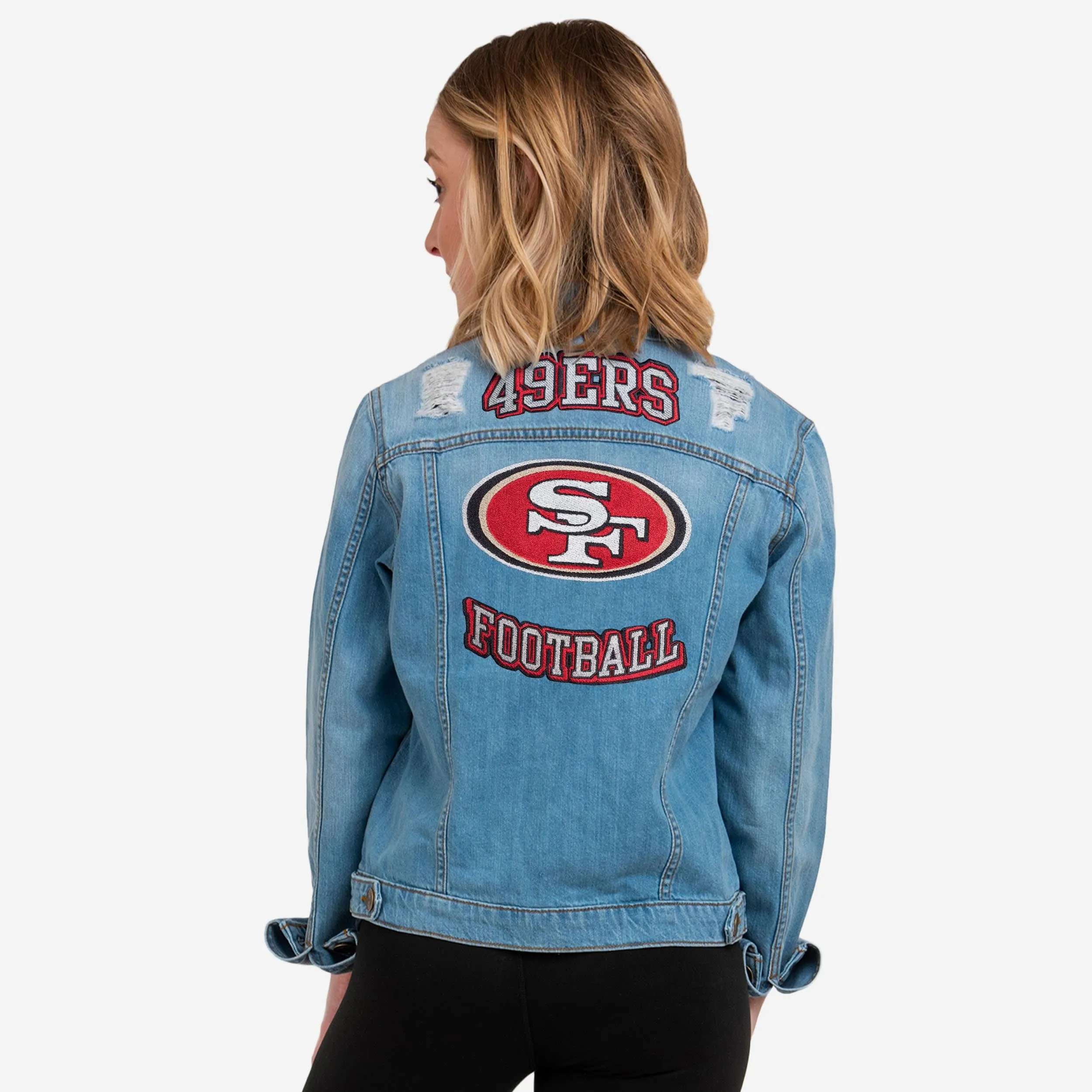 San Francisco 49ers Womens Denim Days Jacket