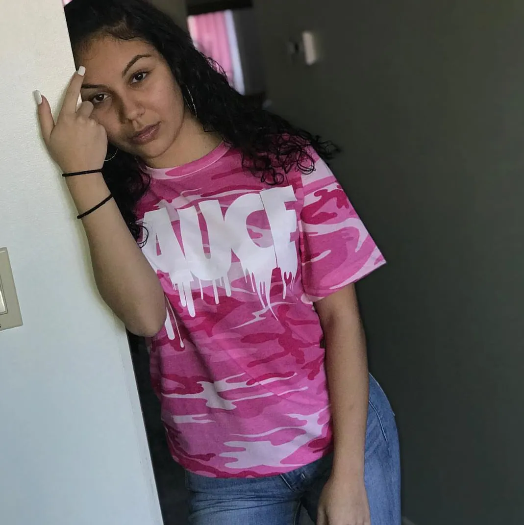 Sauce | Pink Camo Tee