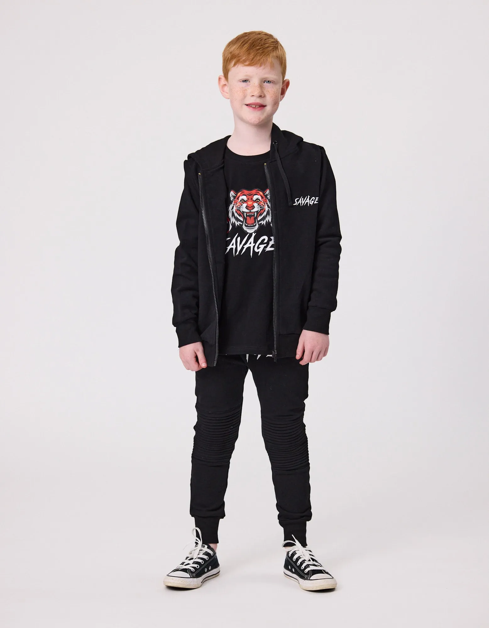 Savage zip Hood