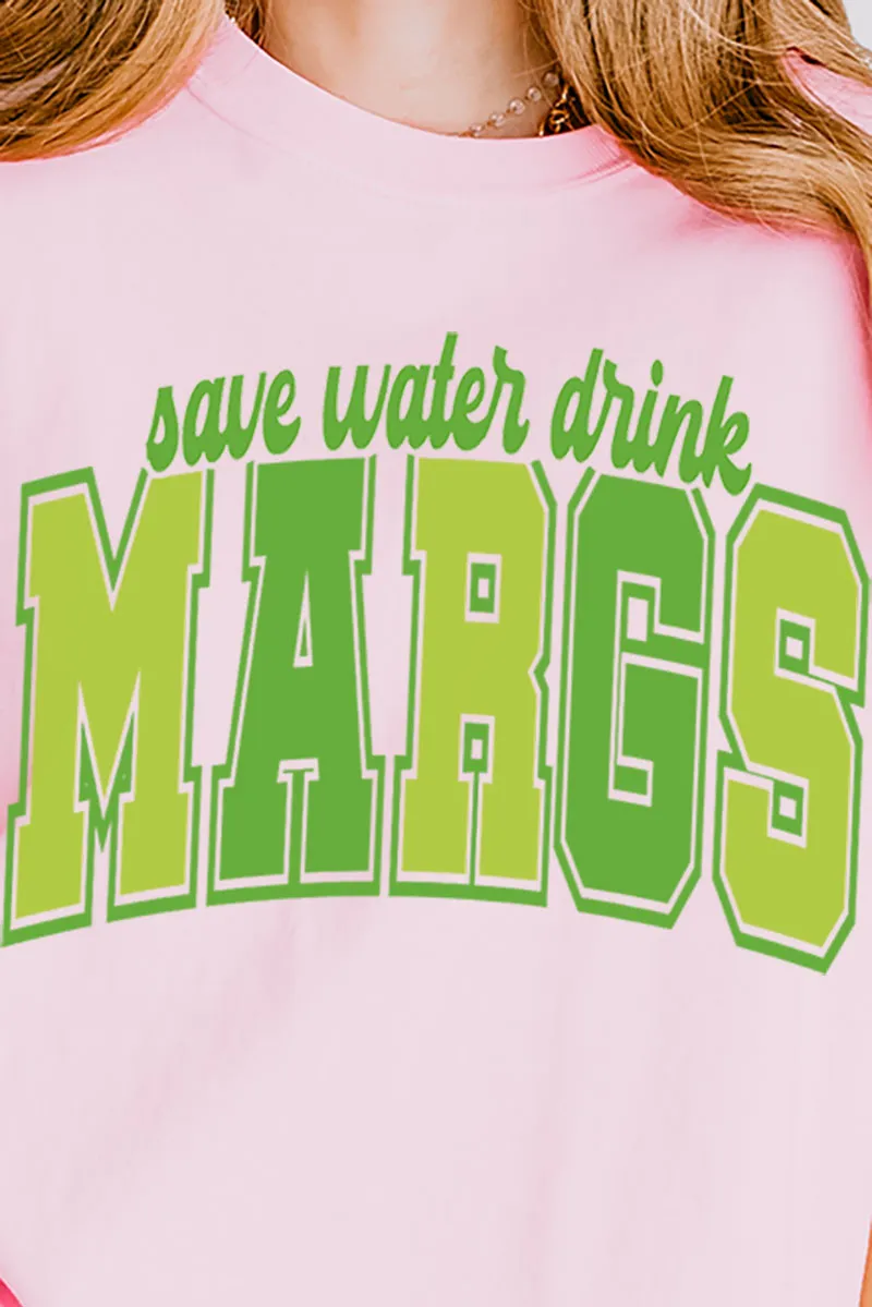 Save Water Drink Margs Comfort Colors Adult Ring-Spun Cotton Tee