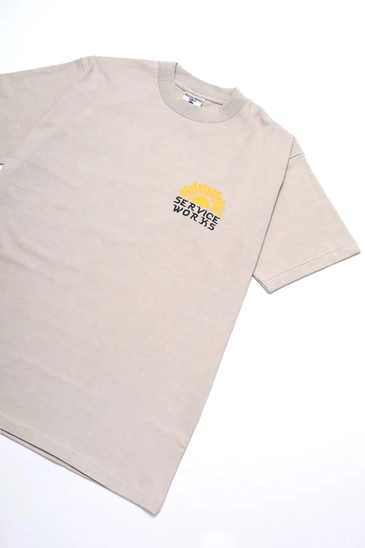 Service Works Sunny Side Up Tee Stone