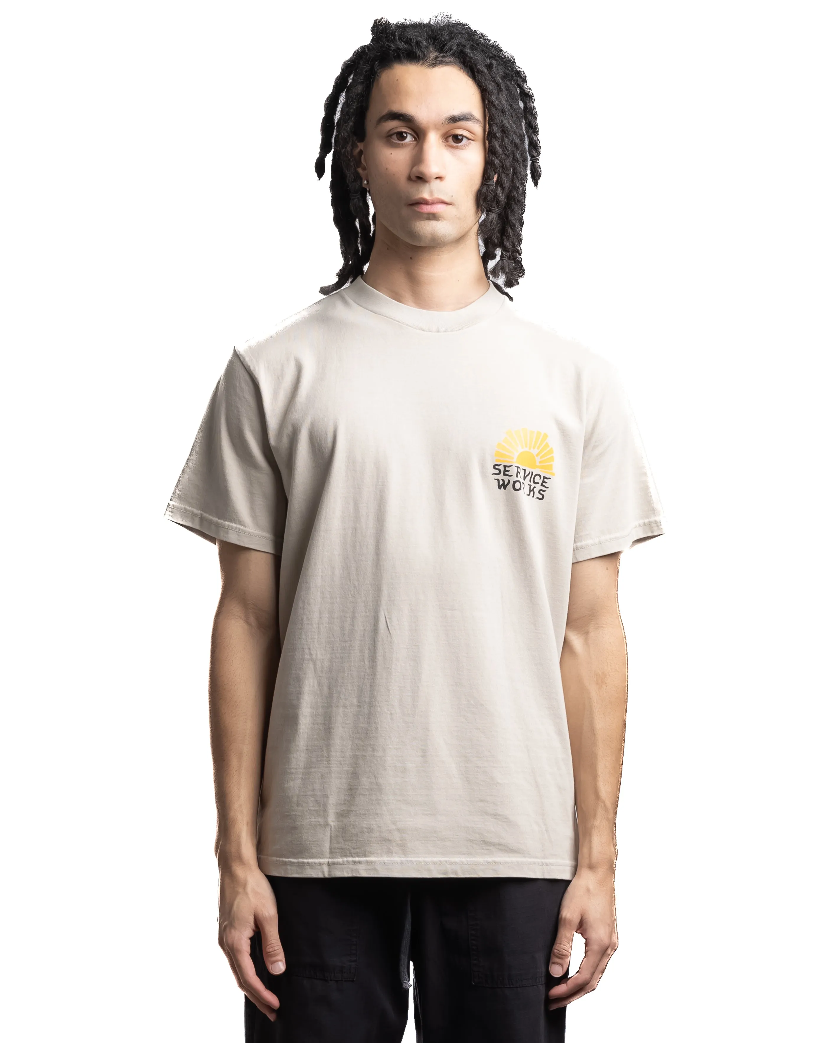 Service Works Sunny Side Up Tee Stone
