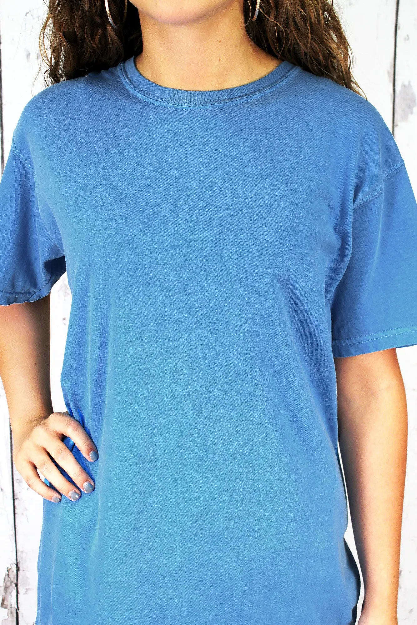 Shades of Blue Comfort Colors Adult Ring-Spun Cotton Tee *Personalize It