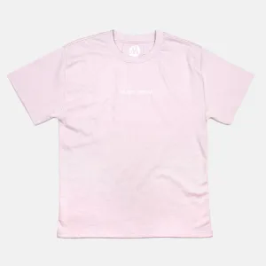 Short Straw 'Logo EMB' T-Shirt (Orchid)