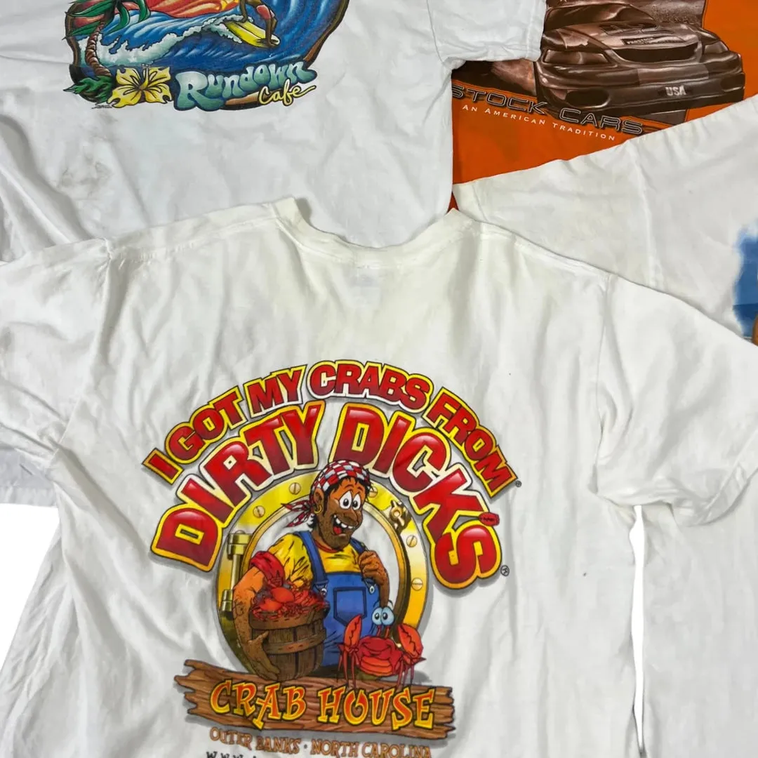 Single Stitch Graphic T-Shirt Bale