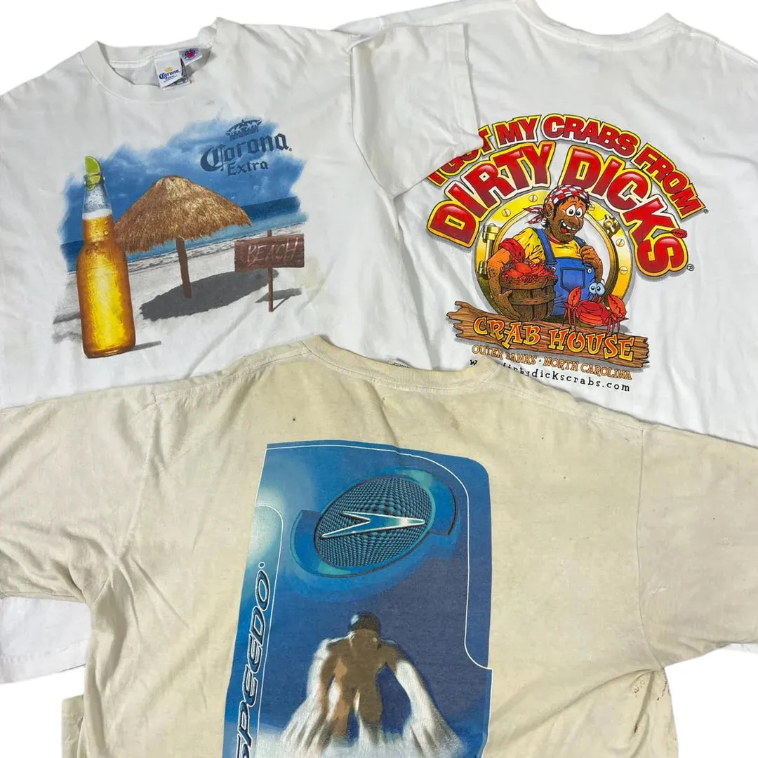 Single Stitch Graphic T-Shirt Bale