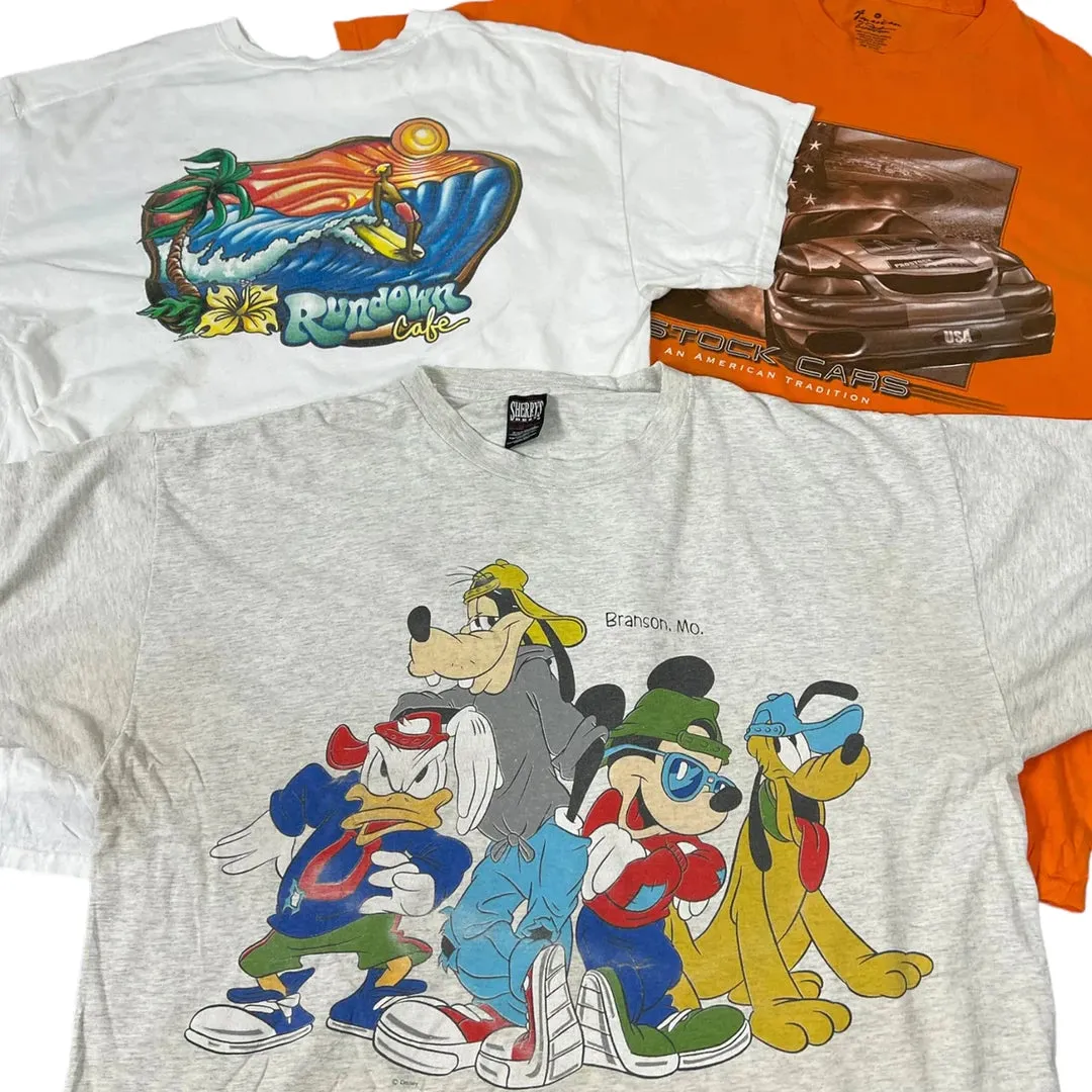 Single Stitch Graphic T-Shirt Bale