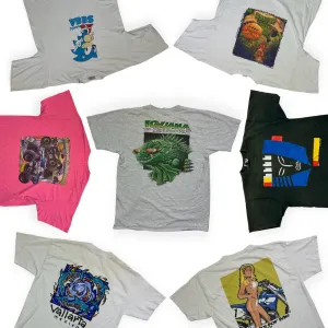 Single Stitch Graphic T-Shirt Bale