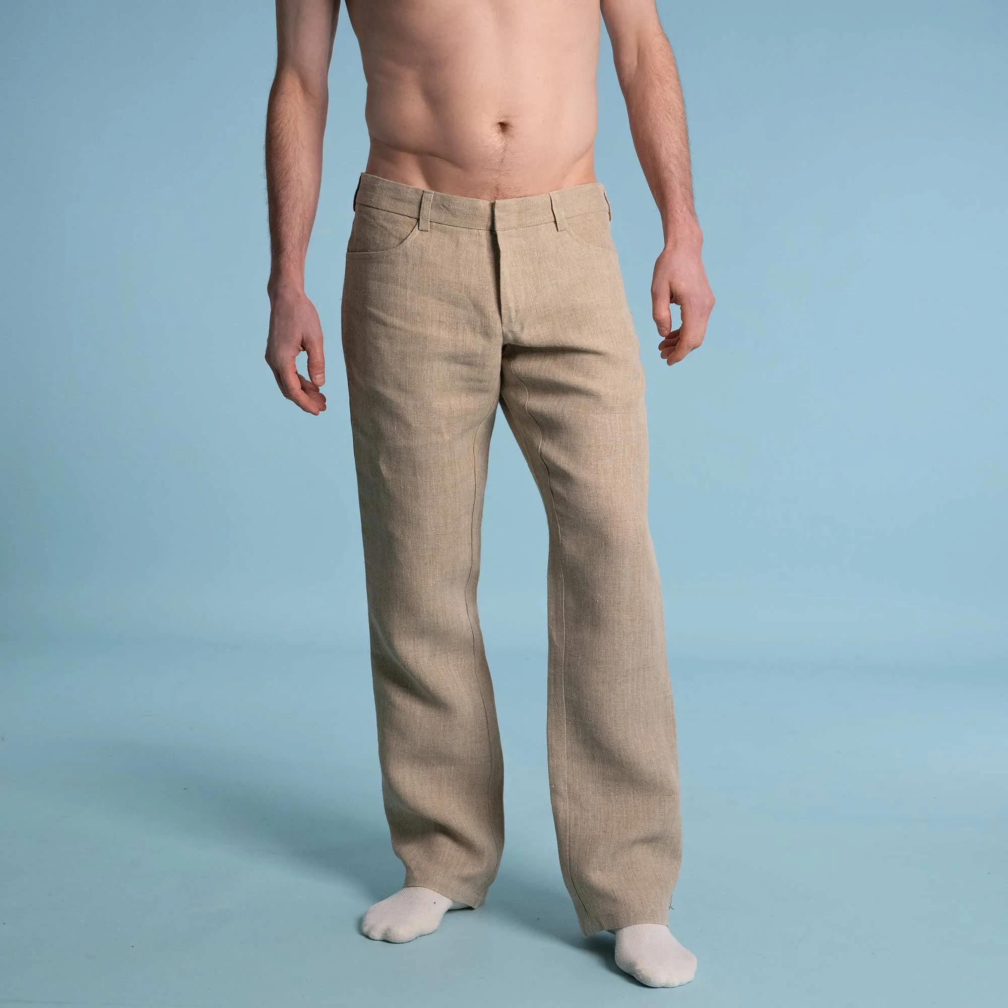 SKYWALKER Slim Fit 100% Organic Hemp Dress Pants Slacks (Discontinued)