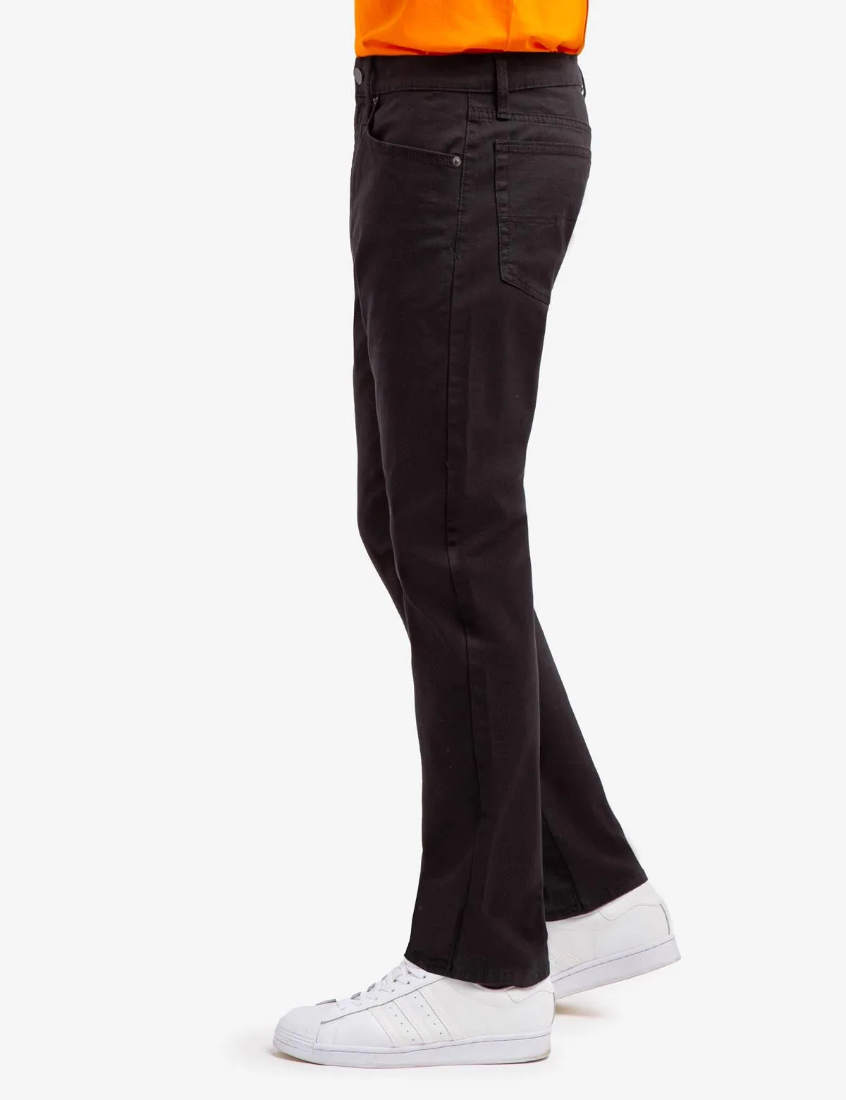 SLIM STRAIGHT 5 POCKET STRETCH CHINO PANTS