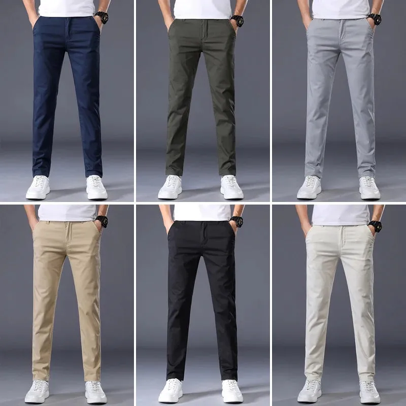 Sommerliche Farbvielfalt: Entdecke unsere Classic Solid Color Sommerhosen für Herren!