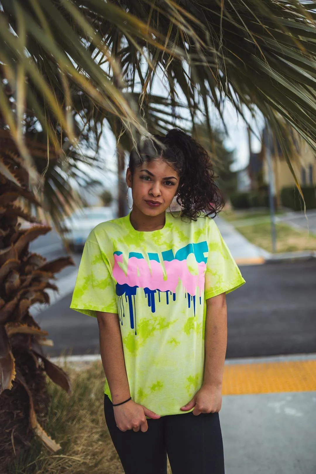 South Beach Sauce | Lime Cloud Tee