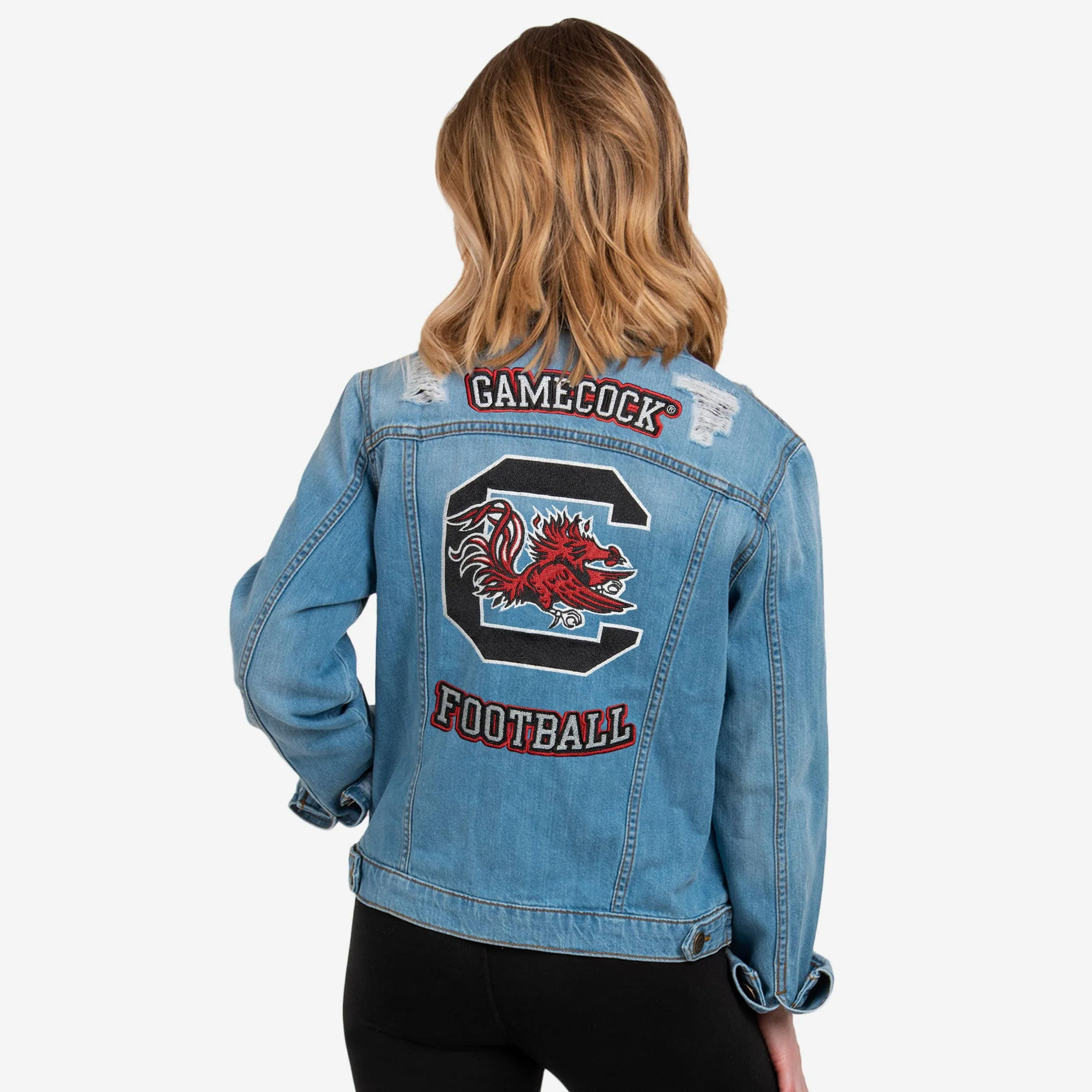 South Carolina Gamecocks Womens Denim Days Jacket